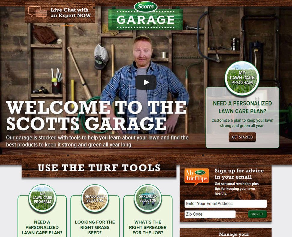 Beginner's guide to target markets Scotts garage
