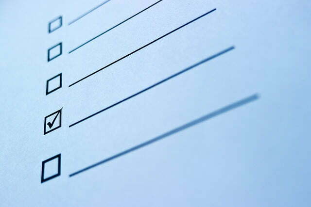 How to do a webinar checklist