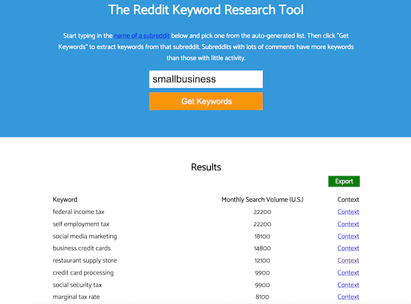 as melhores ferramentas gratuitas de pesquisa de palavras-chave: keyworddit