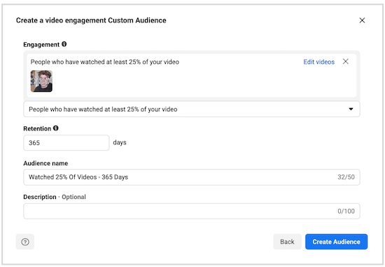 facebook ads tips post-iOS 14: video engagement campaign