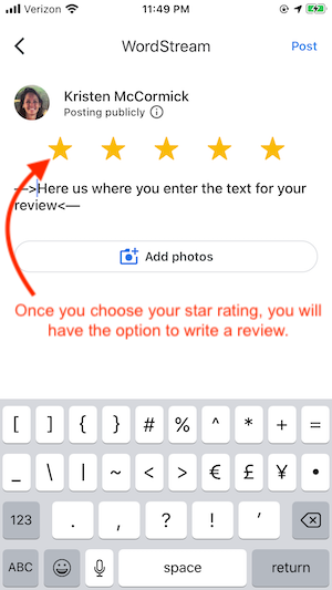 how to get more google reviews leave review mobile