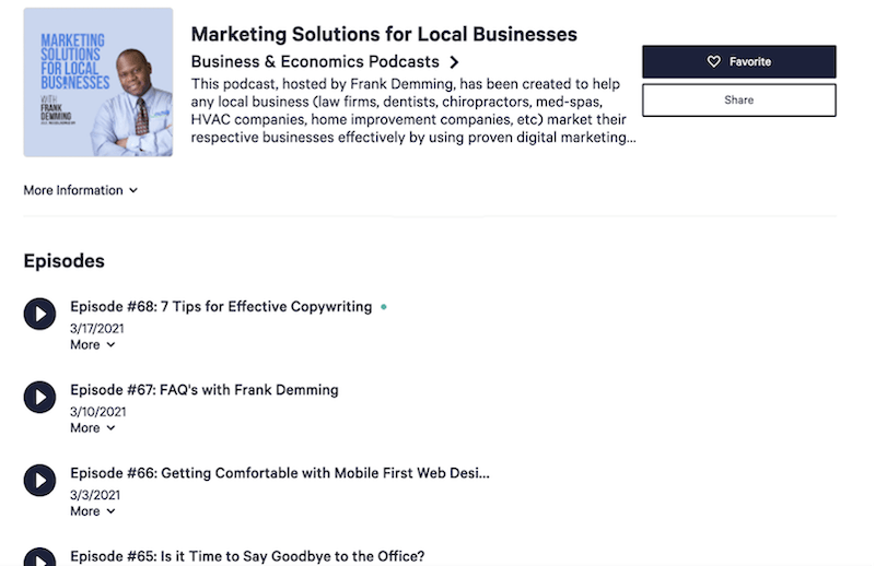 free local marketing resources—marketing solutions for small business podcast